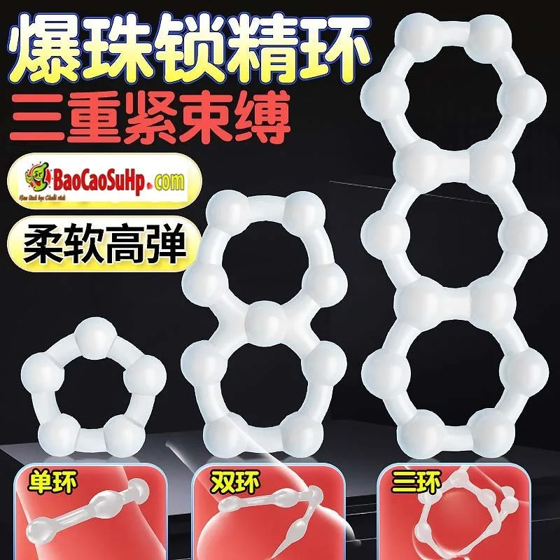 Alva Silicone Cross-Wrap Cock Ring Male Enhancement Unique — hình 2