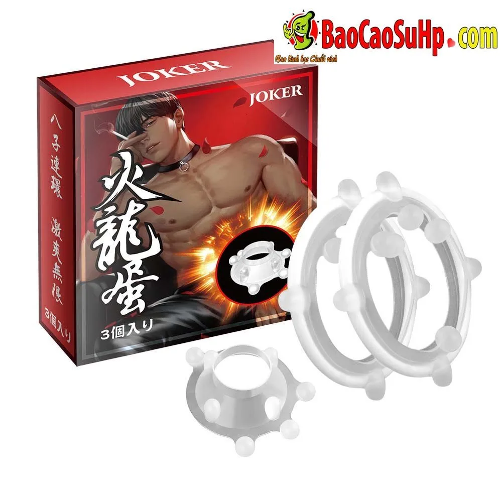 Joker Phelan Silicone Beaded Adjustable Pleasure Ring — Key Specifications