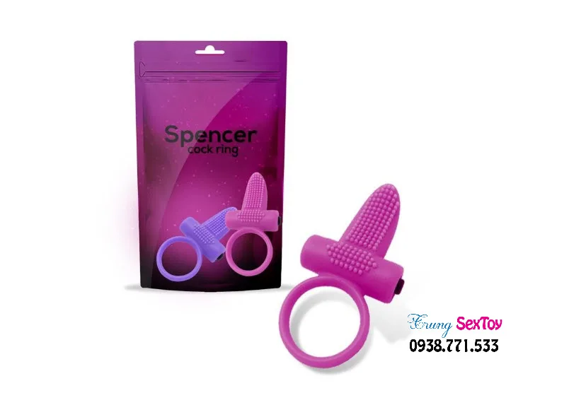 Spencer Vibrating Cock Ring Textured Pleasure Tool — Outstanding Features and Benefits