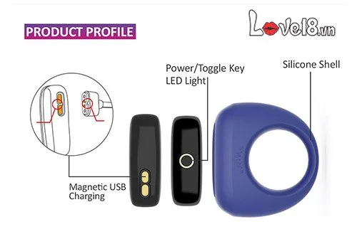Magic Dante Smart Vibrating Penis Ring App Control Reusable — Design & Comfort for Everyday Use