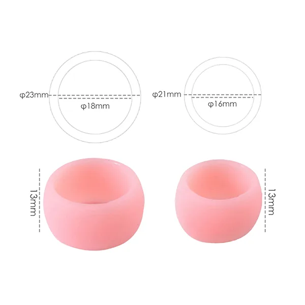 Unimat Double Cock Ring for Delayed Ejaculation — Superior Design and Quality Materials