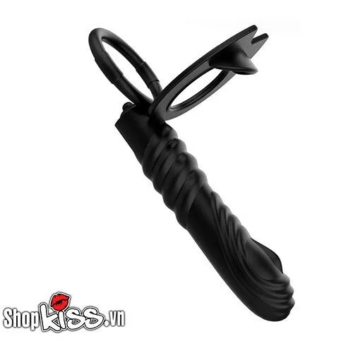 Vibrating Penis Ring with Anal Stimulator for Men — Vibrating Penis Ring with Anal Stimulator for Men Vibrating