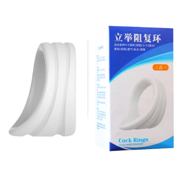 YUEMIN Medical Silicone Cockring Delay Enhancer