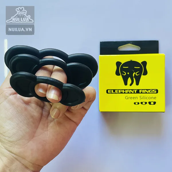 Elephant Rings Set 3 Penis Delay Enhancer Cock Rings — hình 4