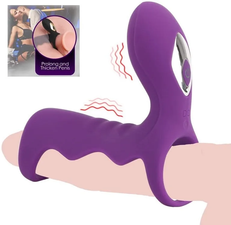 Omysky Multi-Frequency Vibrating Ring Rechargeable Couples — hình 6