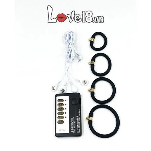 X-Electric Shock Penis Enlargement Ring for Powerful Male — Powerful Electric Stimulation for Growth & Pleasure