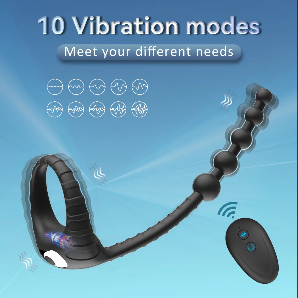 Remote Control Beaded Anal and Scrotum Massage Ring — Why Choose This Massage Ring?