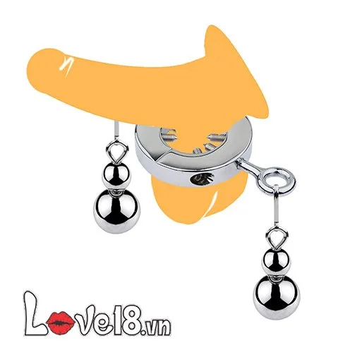 Alloy BDSM Penis Ring Intense Couple Play — Its robust build promises endless moments of pleasure and