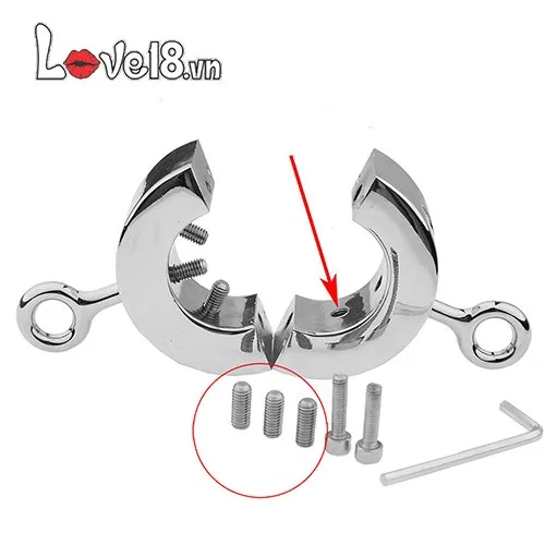 Alloy BDSM Penis Ring Intense Couple Play — Innovative Design for Maximum Sensation