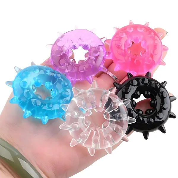 Set 6 Soft Silicon Spiked Cock Rings Delay Erection — How to Use Your Soft Silicone Cock Rings