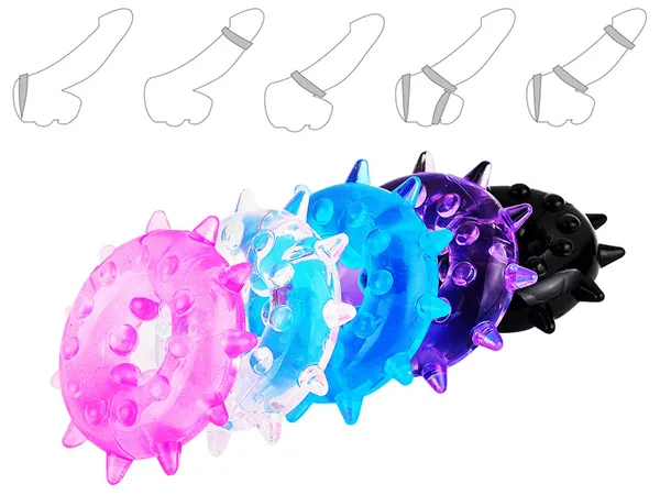 Set 6 Soft Silicon Spiked Cock Rings Delay Erection — Why Choose Our Silicone Cock Rings?