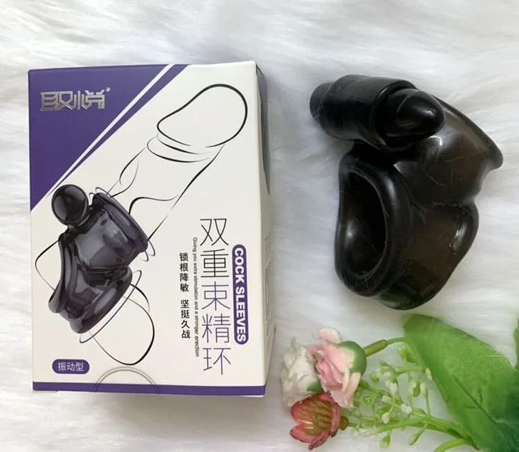 BD10K Vibrating Cock Ring Male Enhancer Delay Ejaculation — hình 5