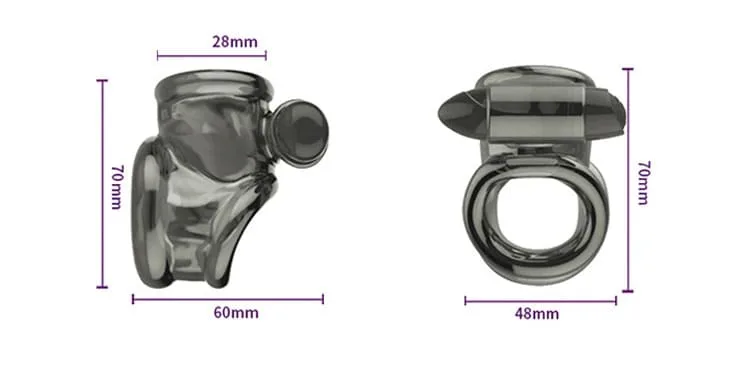 BD10K Vibrating Cock Ring Male Enhancer Delay Ejaculation — Designed for Maximum Enjoyment and Confidence