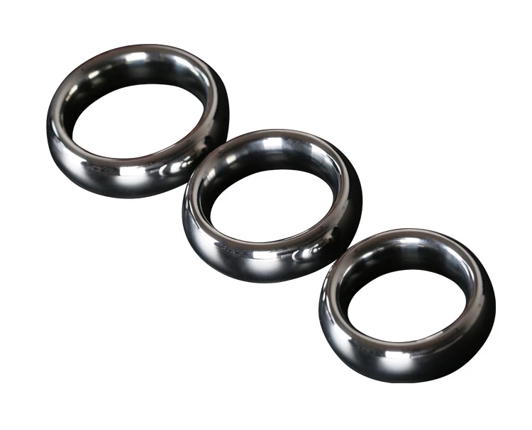 Stainless Steel Adjustable Cock Ring 3 Sizes — hình 3