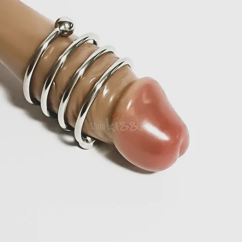 Stainless Steel Spring Penis Ring for Enhanced Male Pleasure — Superior Quality and Design for Maximum Comfort