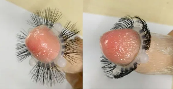 Horse Hair Silicone Cock Ring with Soft Flexible Design — hình 5