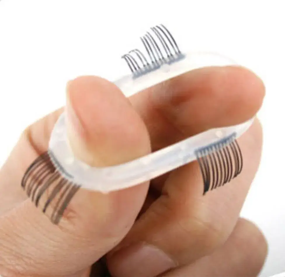 Silicone Furry Triple Cock Ring for Enhanced Sensation