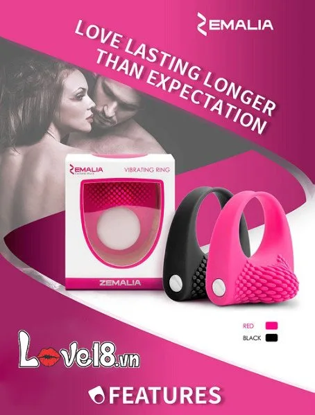 Zemalia Amour Delay Ring Vibrating Stimulator Male Female — Crafted with love and precision, Zemalia delivers a product