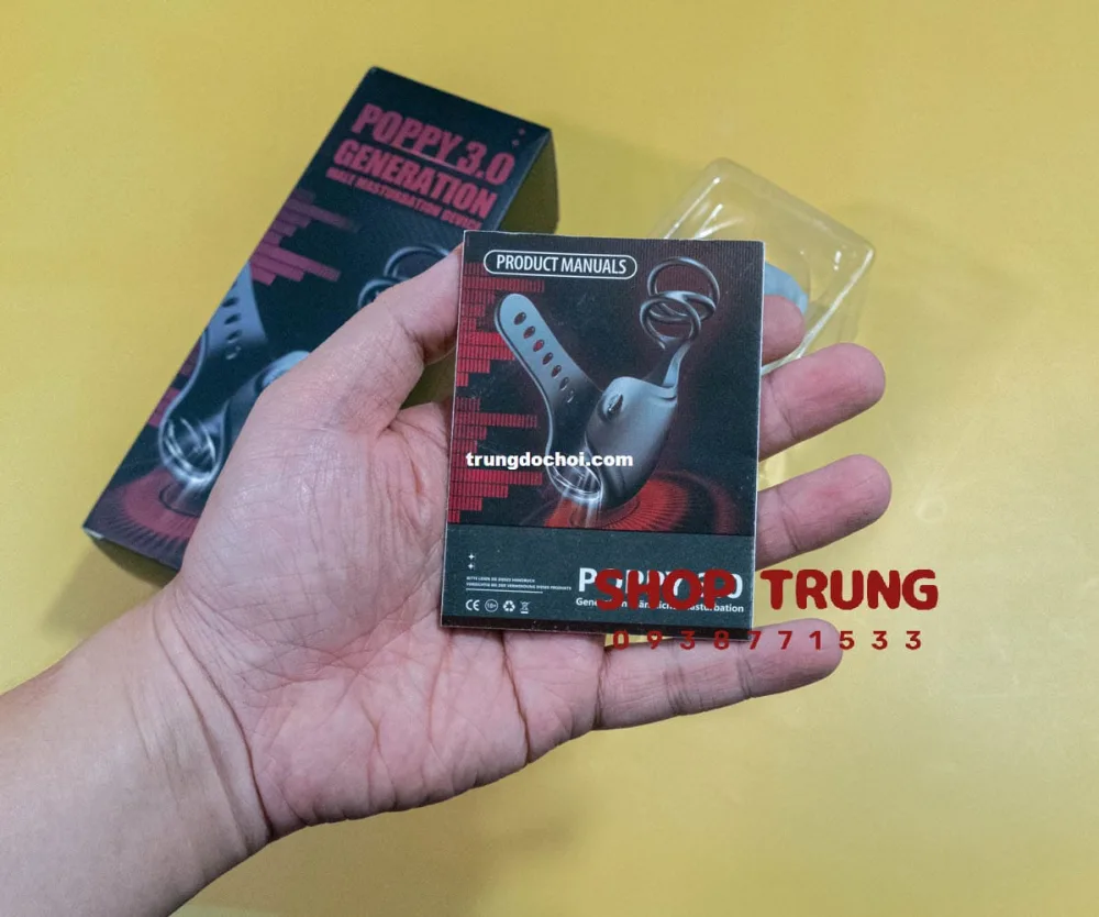 Poppy 3.0 Multi-Function Vibrating Male Cock Ring — hình 5
