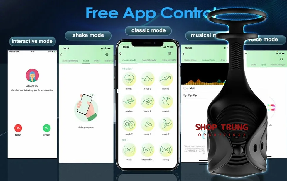 App Controlled Vibrating Penis Ring for Men — Designed for Comfort and Versatility