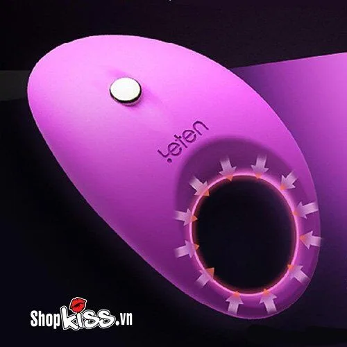 Ellen Leten High Quality Silicone Ring Delay Vibrator — hình 4