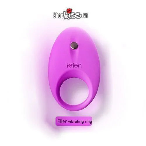 Ellen Leten High Quality Silicone Ring Delay Vibrator — Powerful Vibrations for Unmatched Pleasure