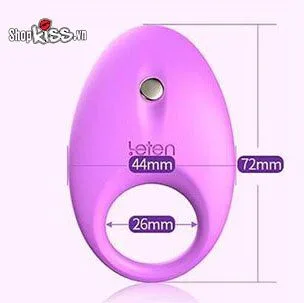 Ellen Leten High Quality Silicone Ring Delay Vibrator — hình 2