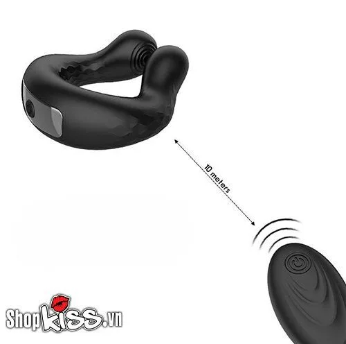 Remote Control Premium Penis Ring Couples Pleasure Toy — Smart and Safe Design
