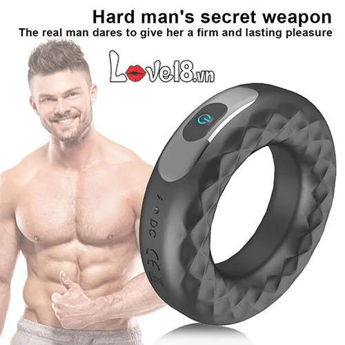 Secwell Remote Control Silicone Penis Vibrating Ring — The expertly engineered motor offers a variety of powerful