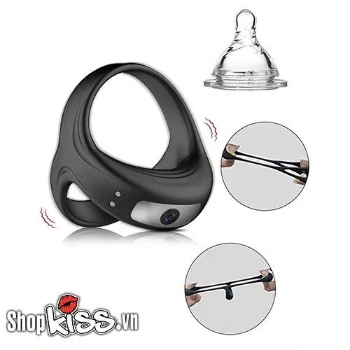 Silicone Cock Ring Delay Ejaculation Black Vibration — Design and Functionality That Elevate Intimacy