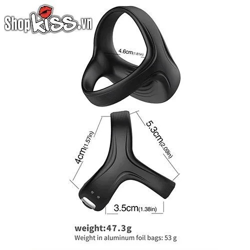 Silicone Cock Ring Delay Ejaculation Black Vibration — Superior Features That Make a Difference