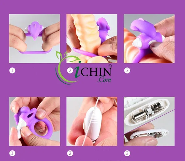 Dolphin Ring Vibrating Penis Stimulator for Women — hình 5