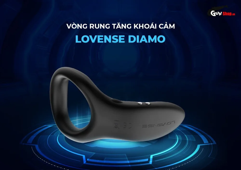 Lovense Diamo Pleasure Ring with App Control