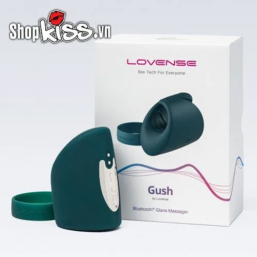 Lovense Gush App-Controlled Premium Penis Ring Vibrator — This exceptional product is perfect for single men seeking
