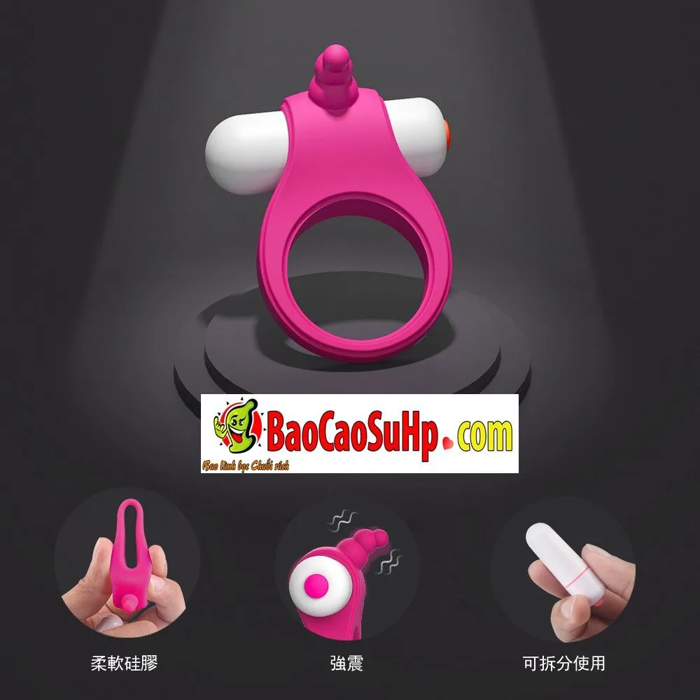 Shand Hand Bulonhe multifunctional vibrating cock ring — hình 3