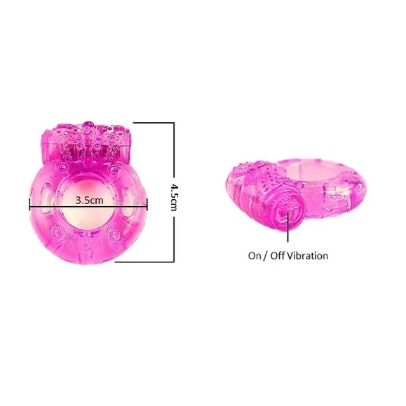 Power Men VD02 Spiked Love Ring Premium Durable Vibrator — Detailed Product Specifications