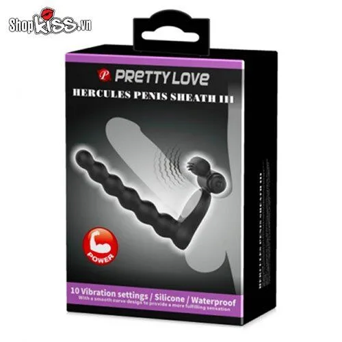 Prettylove Hercules Penis III 3-in-1 Silicone Anal — It’s an ideal choice to spice up your bedroom adventures