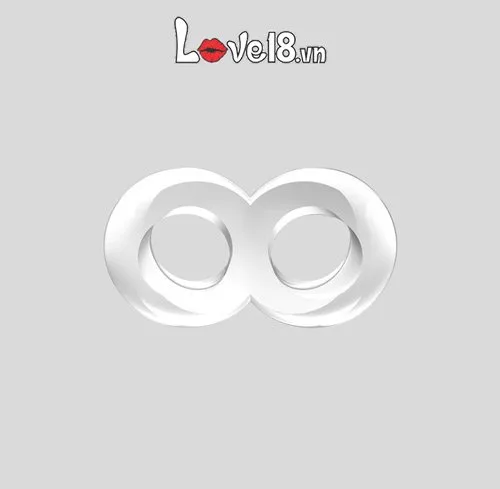 Silicone Double Ring Delay Lasting Enhance Erection — Crafted from premium soft silicone, it is flexible