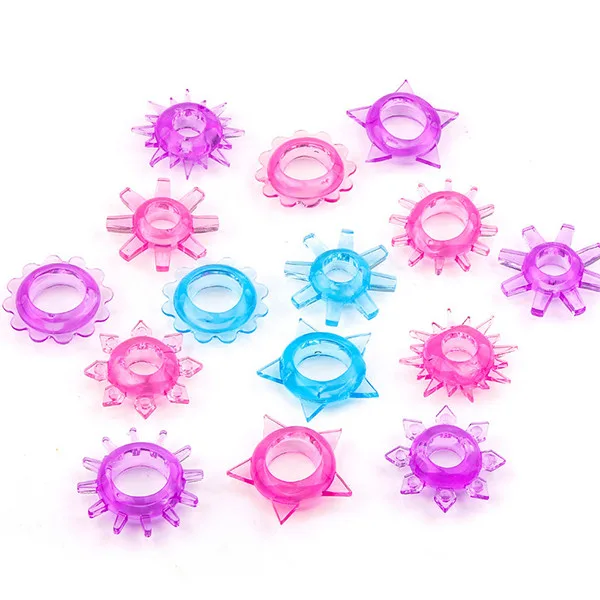Silicone Spiked Cockring Delay Climax Male Sex Enhancer — Superior Performance and Comfort