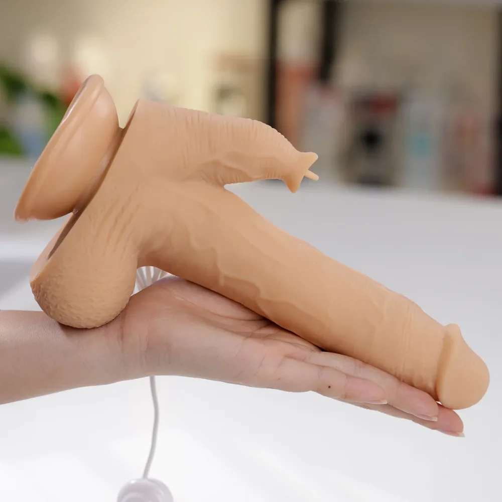 Weyes Fox D10 Heated Silicone Vibrator with Dual Stimulators — Its gentle yet effective stimulation makes it ideal for