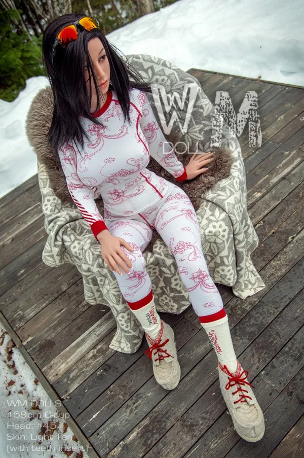 WM Dolls 159cm C Cup Realistic Silicone Female Doll — hình 4