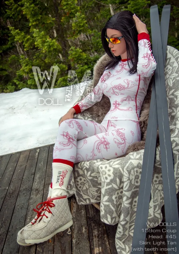 WM Dolls 159cm C Cup Realistic Silicone Female Doll — hình 8