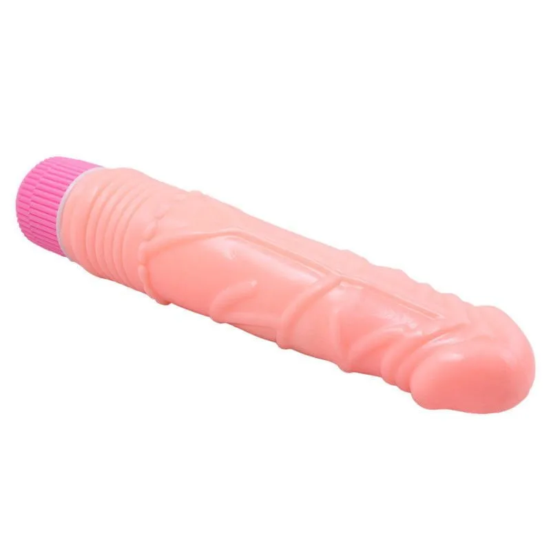 DV01U Realistic Ribbed Vibe Female G-Spot Pleasure Sextoy — Easy Care and Safe to Use