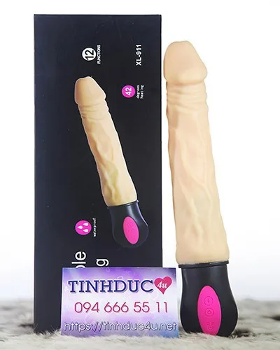 XinLV XL-911 Flexible Heated Rechargeable Silicone Toy — Perfectly Sized for Maximum Satisfaction