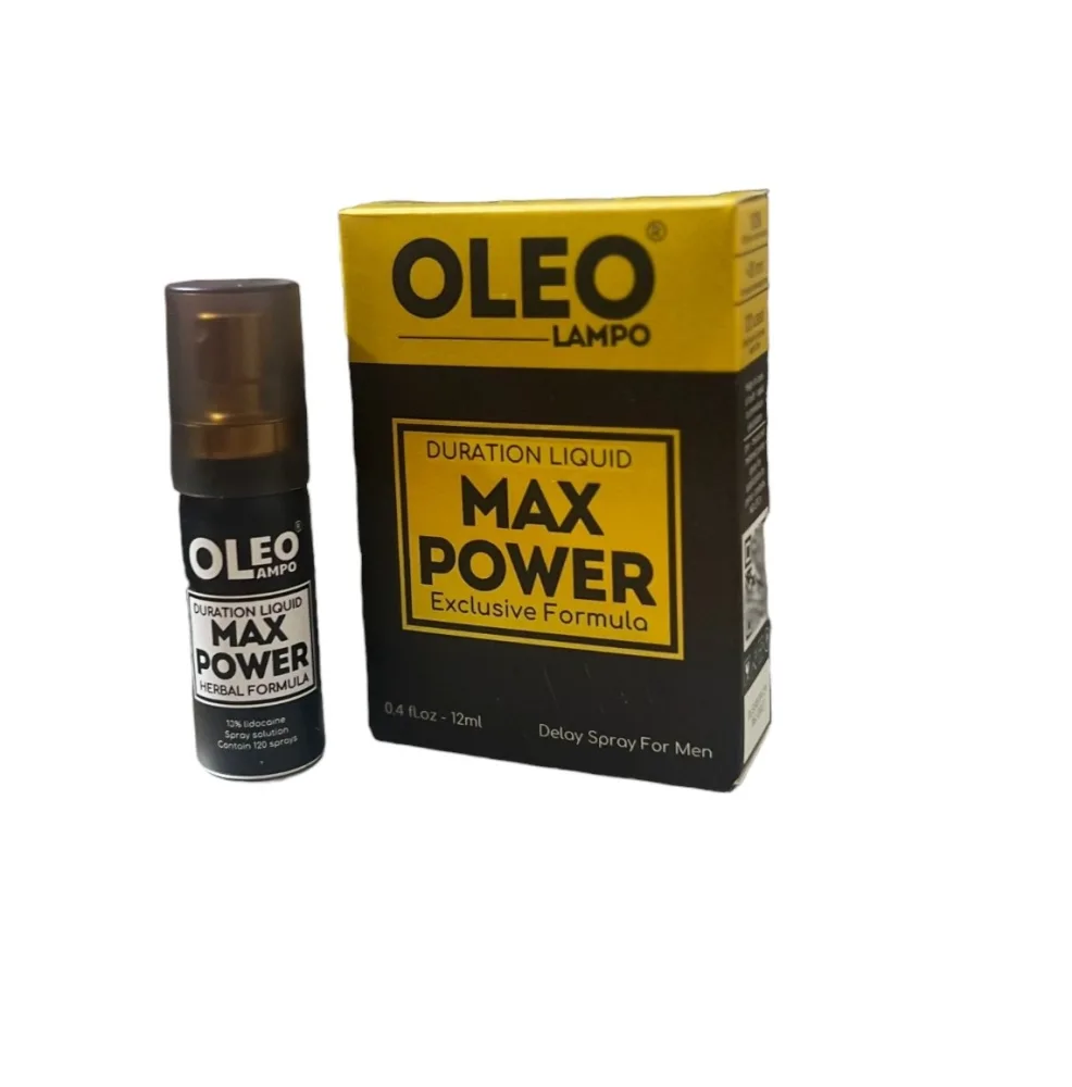 OleoLampoMaxPowerDelaySpray12mlLidocaine13% — Powerful Formula for Maximum Duration