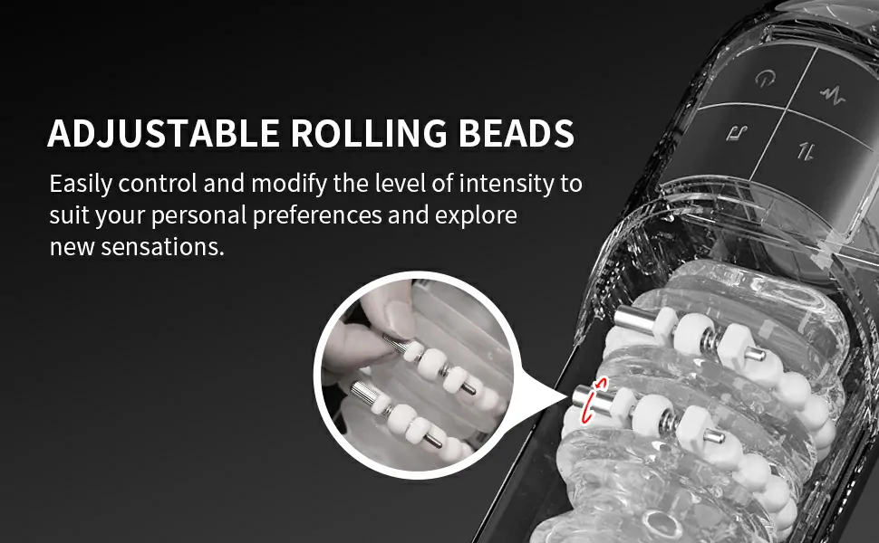 XSpaceCup XT12 Automatic Thrusting Male Masturbator — Innovative Roller Balls for Intensity