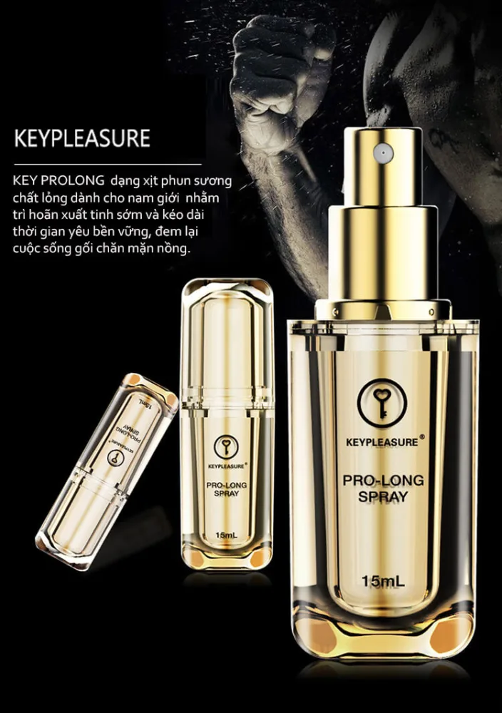 Key Prolong Spray Male Delay Lasting Performance Enhancer — Enhance Your Performance and Confidence