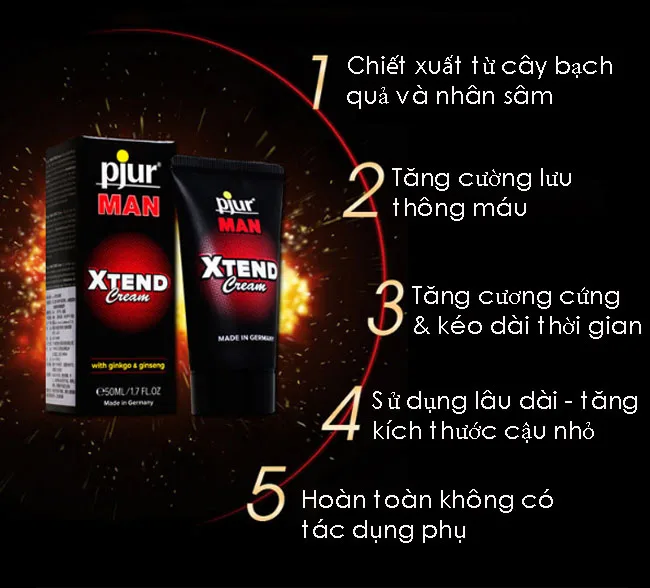 Pjur Man Xtend German Male Enlargement & Stamina Gel — hình 5