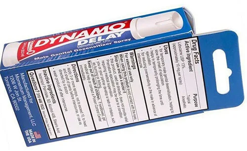 Dynamo Delay Spray XTS09 Male Premature Ejaculation Control — hình 7