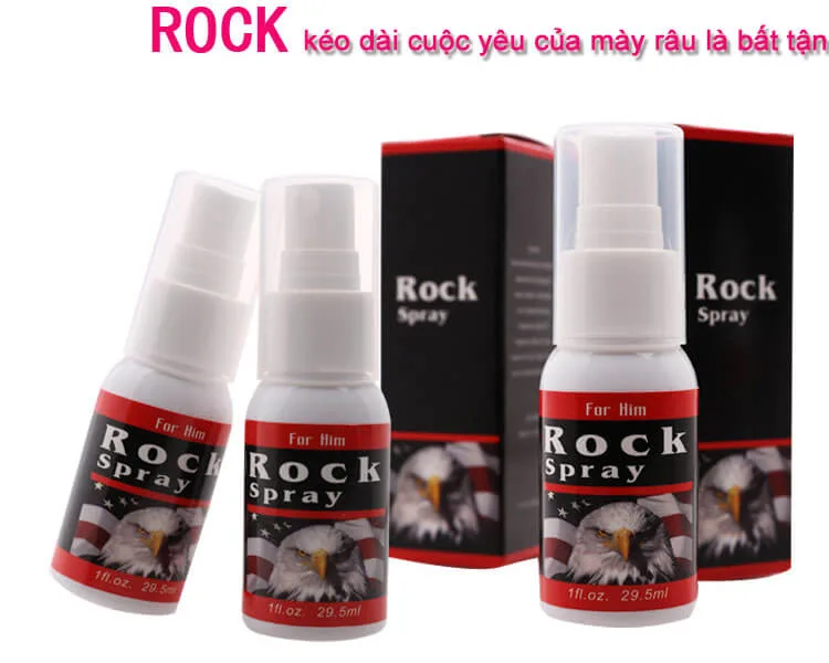 Rock Spray Delay Stimulant Extend Performance Long Lasting — With natural herbal ingredients and a refreshing sensation